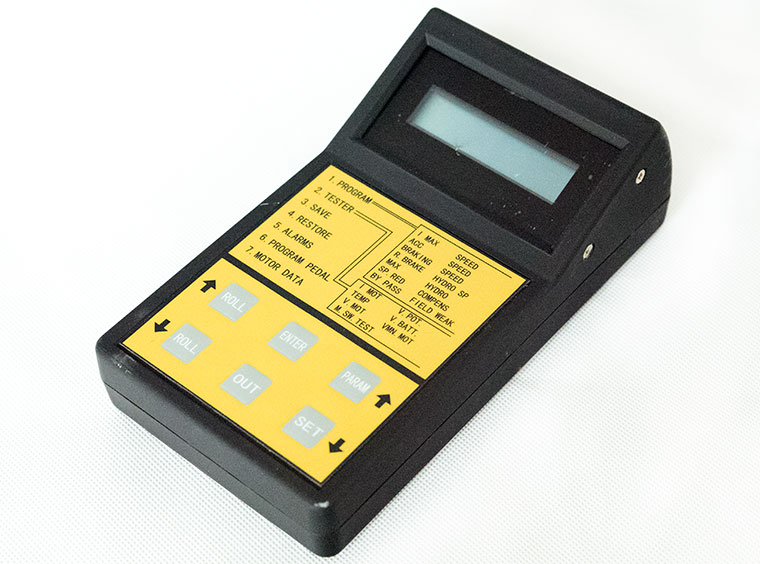 ZAPI Mini-Console, Handheld Digital Console For Modifying / Testing / Saving Chopper (Controller) Configuration